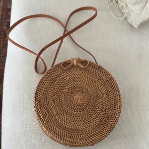 Cleobella Rattan Shoulder Bag